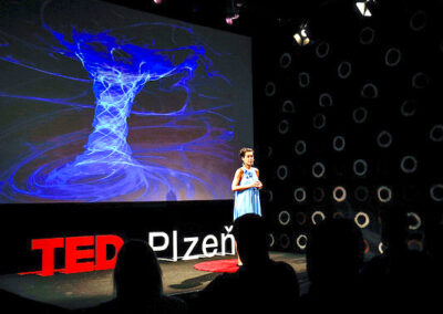 TEDx talk: Udržitelné vodní technologie, víření & vortex